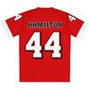 CamisetasLewis Número 44 Hamilton Manga Curta Gola Redonda Camiseta Casual Roupas Unisex