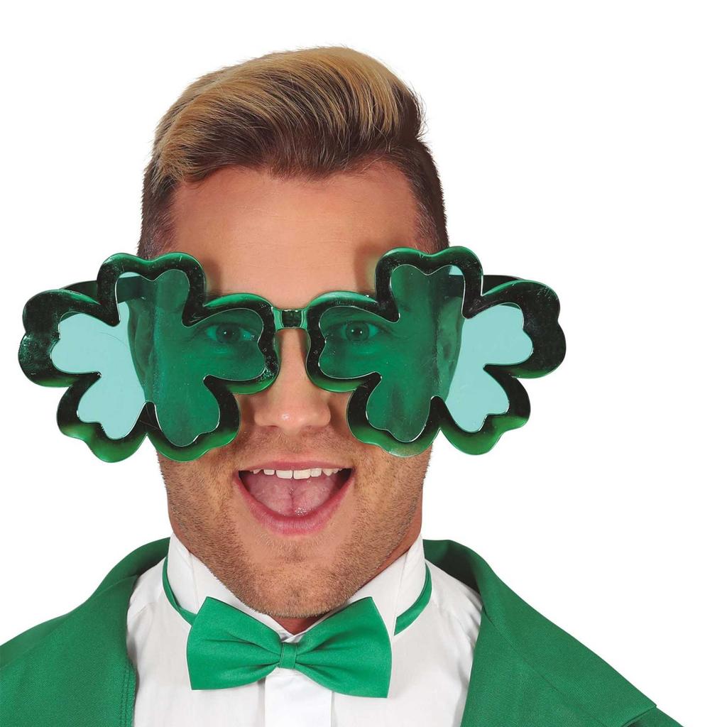 Fiestas Guirca Shamrock St Patricks Day Glasses