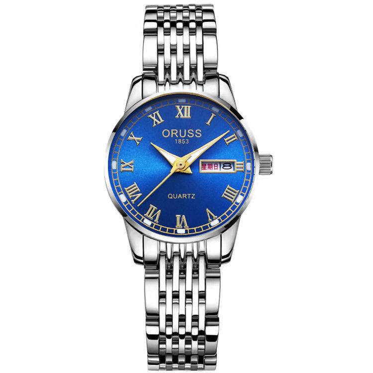 Roman Scale Women'S Trend Watch Exquisite Versatile Handsome Waterproof Quartz Watch