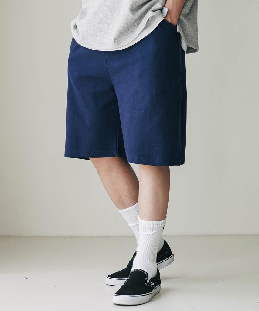 JEMUT [2Pack] Word Light Short Sweatpants 6-Piece 2Pack Kjsp2429 (A Type)