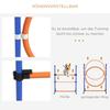 Dog Agility Training Equipment with Weave Poles, Jump Ring, Pause Box, Adjustable Hurdle, Carry Bag, Orange