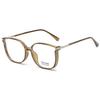 Women's High-End Large Frame Photosensitive Color-Changing Anti-Blue Light Glasses