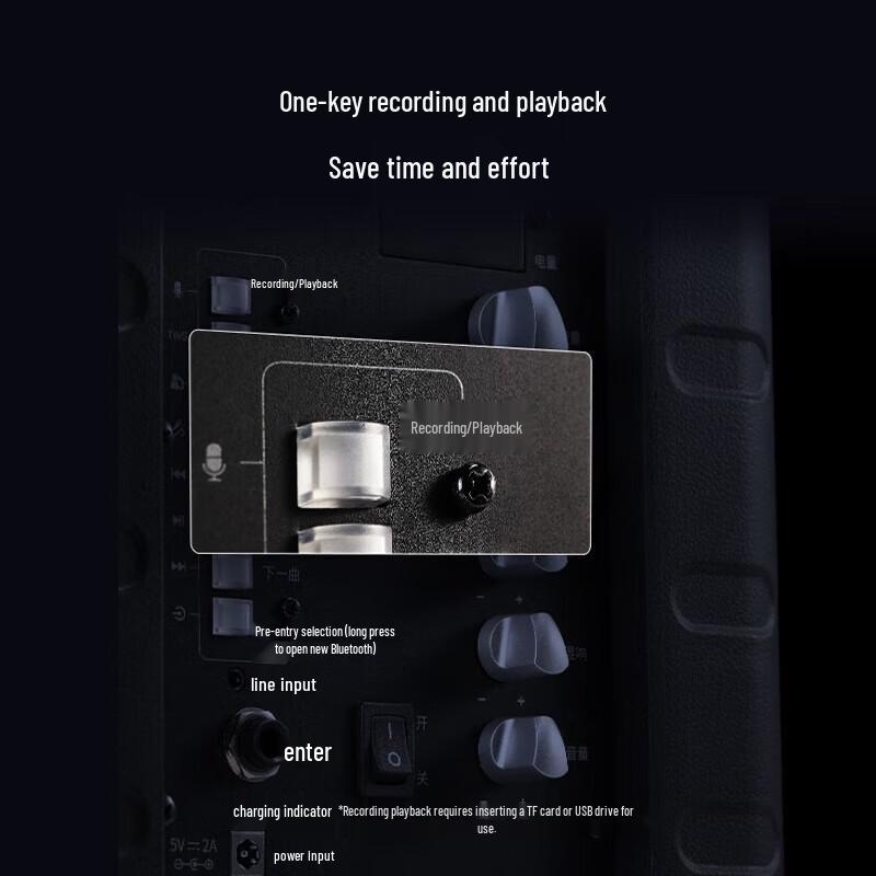 Edifier A3-8S 8-inch Portable Outdoor Bluetooth Speaker with Microphone