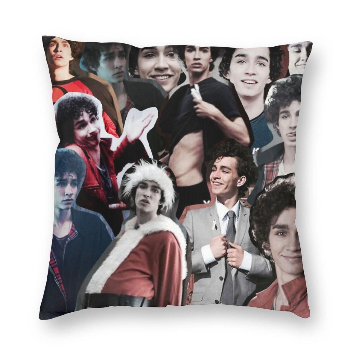 Misfits Nathan Young Robert Sheehan Square Pillowcase Polyester Linen Velvet Creative Decorative Pillow Case Room Cushion Cover 30x30cm