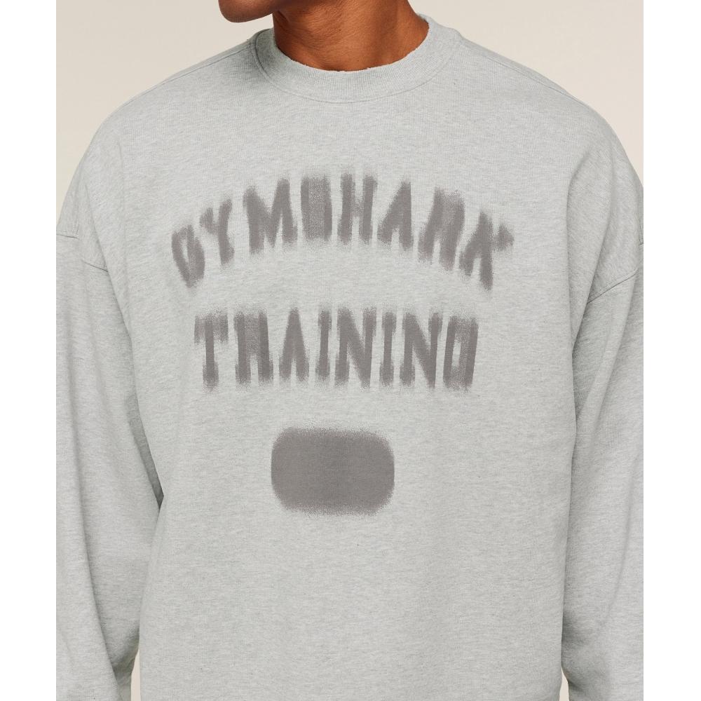Gymshark Re Rack cRew Neck Pullover Bros Soft gRey Marl A4c3l Gc3c