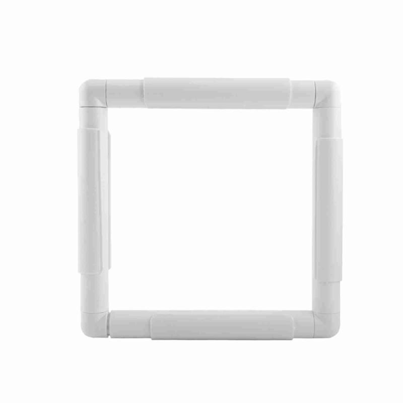 Plastic Clip Roller Frame For Embroidery Cross Stitch Quilting Needlepoint Tool(27.9*27.9cm)