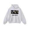Mens Oversized Streetwear Hoodie With Vintage Rap Hip-Hop Graphic Print Cotton Sweatshirt