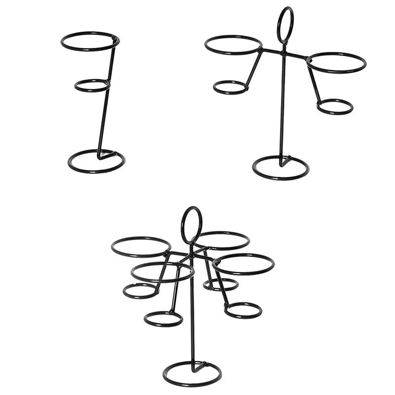 1PC Display Rack Convenience Store Ice Cream Rack DIY Ice Cream Stand Creative Holder Desktop Black Shop Sundries Accessories