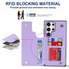 Zipper Wallet with Card Holder CrossbodyPhone Case for Samsung Galaxy S23 S21 S20 FE S24 S22 Plus S25 Ultra Leather Cover