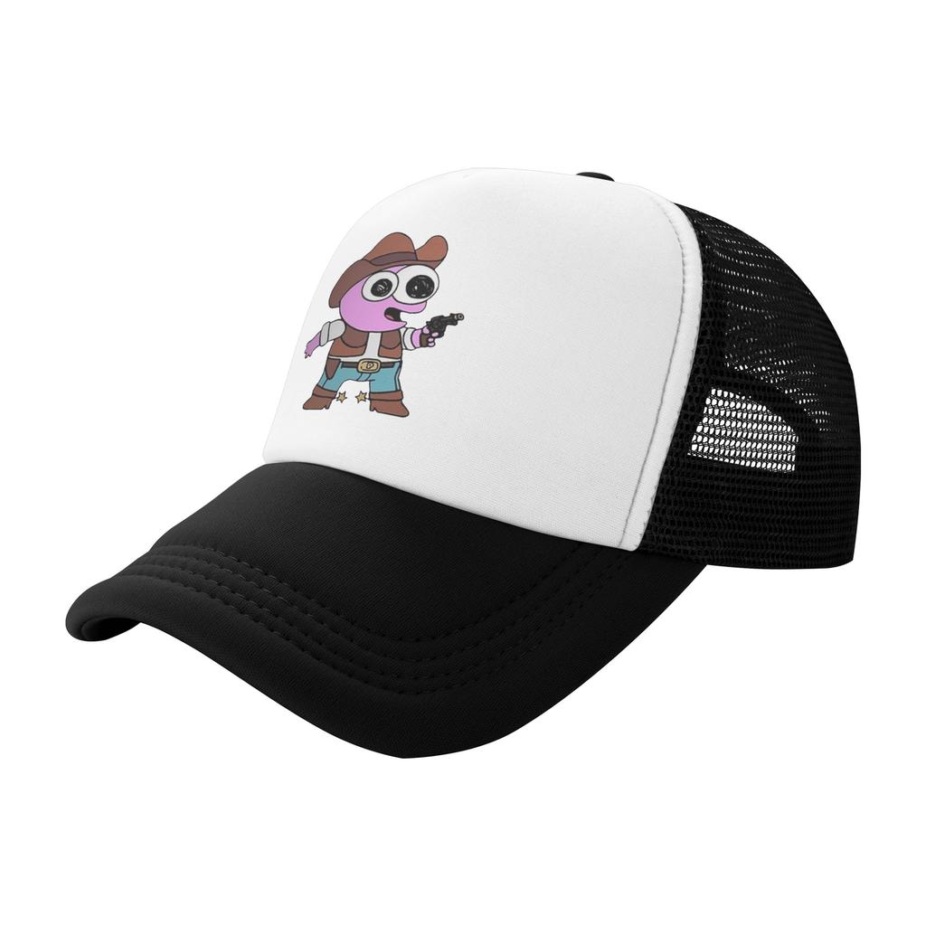 Adult Glep Coffee Smiling Friends Trucker Hat Mesh Baseball Cap Polyester Hat Sun Caps Adjustable Trucker Cap Summer