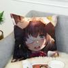 Takanashi Rikka Pillow Case For Car Sofa Decorative Home Double-sided Print Plush Square Throw Pillow Cushion Cover