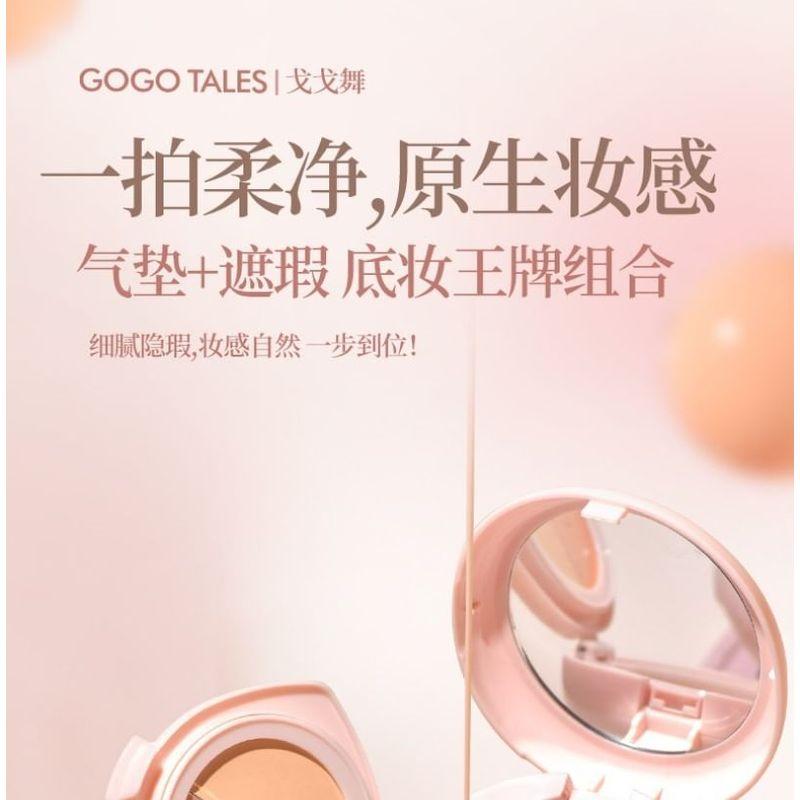 GOGO TALES - 2 in 1 Concealer Air Cushion - 2 Colors