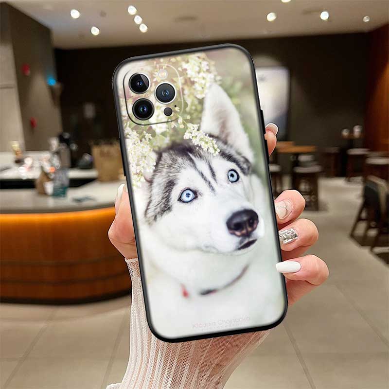RE36 Husky Puppy Dog Case for Motorola Edge 60 60s 70 G86 G56 G54 E14 G04S G45 G54 G64 S30 S50 X30 X40 X50 Pro Power
