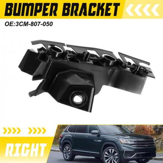 

For Volkswagen Atlas Right Front Bumper Bracket M-807-05 Black