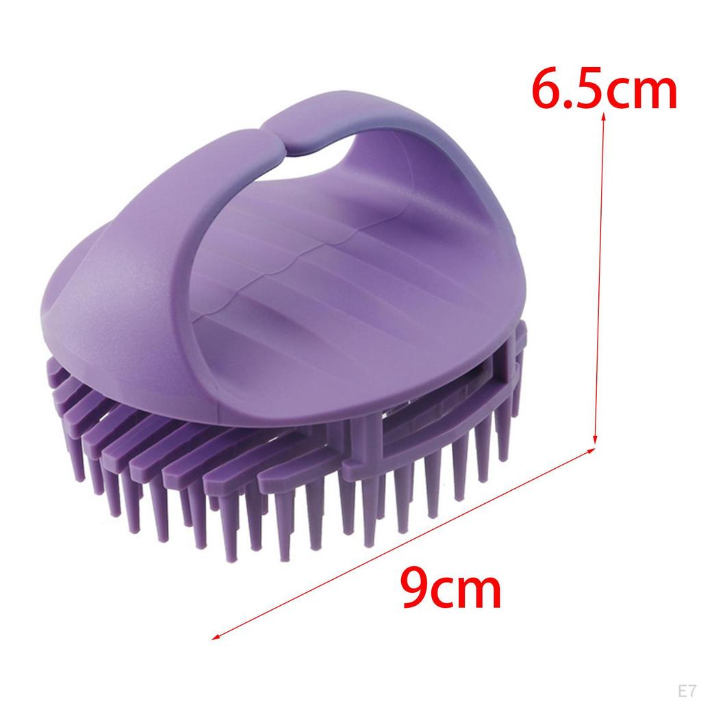 Hair Brush for Deep Scalp Massage and Detangling - Gentle Bristles All Types