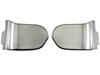 BRIGHTZ Stainless Steel Inner Door Handle Plate Satin for the Move Canvas Compatible with the and 810 Covers, Shape, 2-Piece, Silver, (LA800S, LA810S)