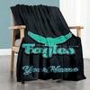 Philadelphia Eagles Personalized Name Blanket Multipurpose Personalized Blanket Warmthful Decor Great For Bedding Office Couch Bed
