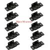 20Pcs+50Pcs Mounting Screws, 2-In-1 Metal Fixing Clips, L-Shaped 90-Degree Connectors For Furniture Shelves, Thickened Brackets For Home Decoration
