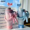 For Stanley Tumbler Strap Holder Cute Bow Hand-held Lanyard Cup Sleeve Suitable 6-10cm Cup Mouth For Stanley Thermo Accessories