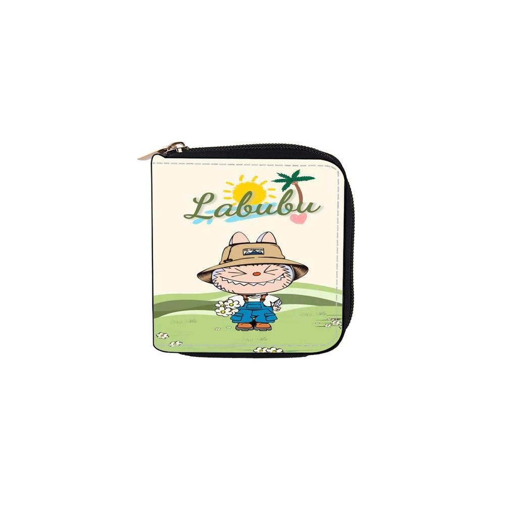 La Bubu Kurzer Reißverschluss Kleine Geldbörse Geldbörse Kindertasche Clutch