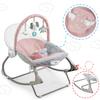 Nukido Rocker Bouncer with Vibration - Pink