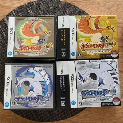 Pokemon HeartGold SoulSilver- Japanese Version No Pokewalker USED FS JP
