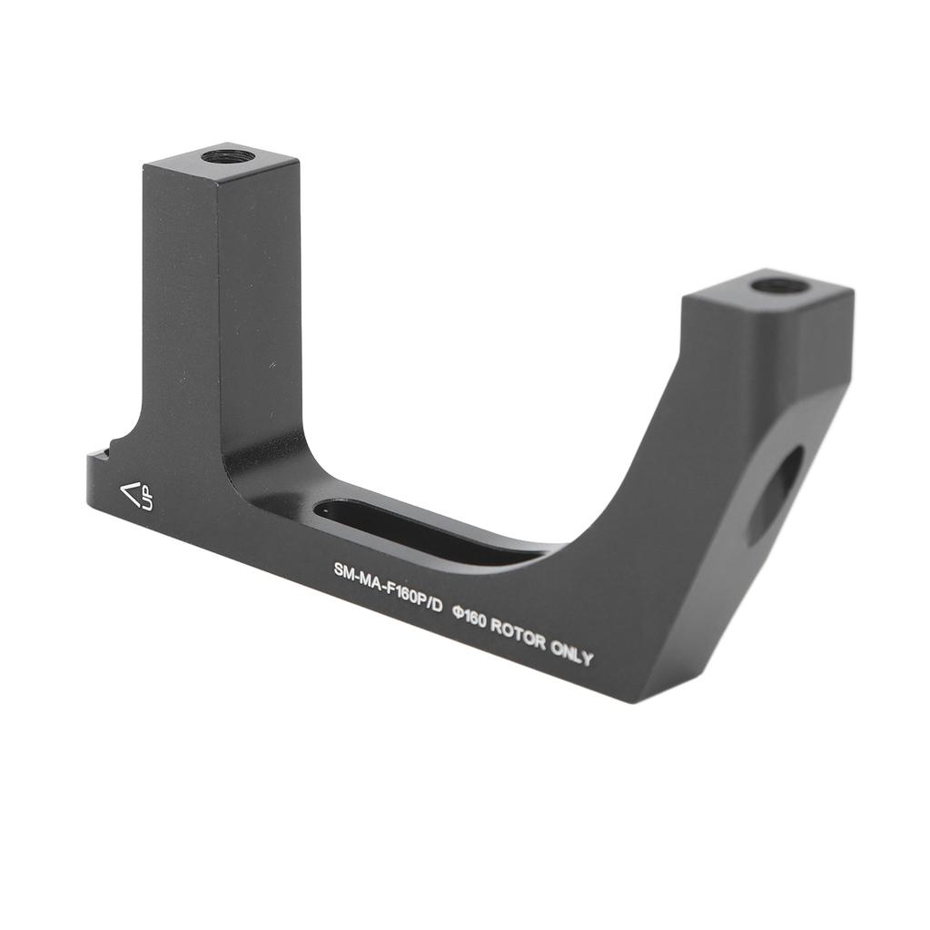 Bike Disc Brake Adapter Aluminum Alloy Disc Brake Mounting Bracket for Front 160mm Rotor