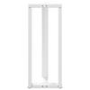 Vidaxl Nogi Do Stołu Barowego, 2 Szt., Białe, 50X35X(100-101) Cm, Stal