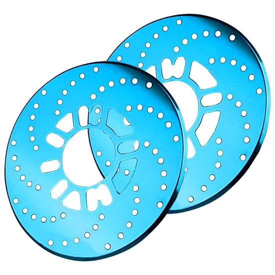 2 adet disk fren rotoru oyma dekoratif parlak renkli fren kapağı araba dış aksesuarları oto