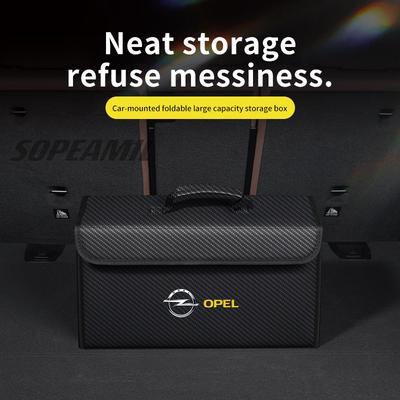 Car Trunk Organizer Box Tailbox Stowing Tidying Storage Bag For OPCline ASTRA CORSA INSIGNIA MOKKA VECTRA ZAFIRA GTC Tigra
