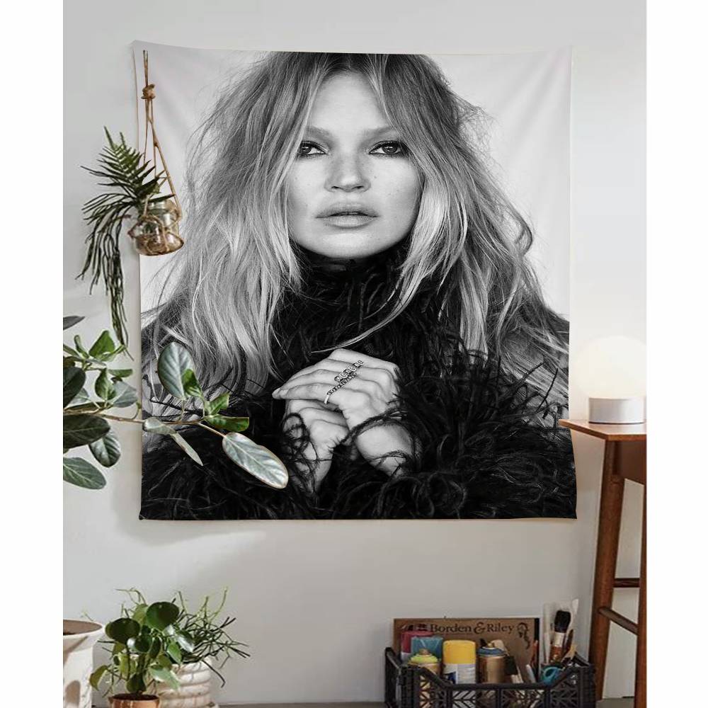 Kate Moss Modern Art Tapestry Wall Hanging Cheap Hippie Wall Hanging Bohemian Wall Tapestries Mandala Wall Hanging Sheets