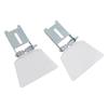 Replacement Guard Bench Grinder Shield Safety Use Sanding Operations Stainless Steel Material ABS Construction For Bench Grinder