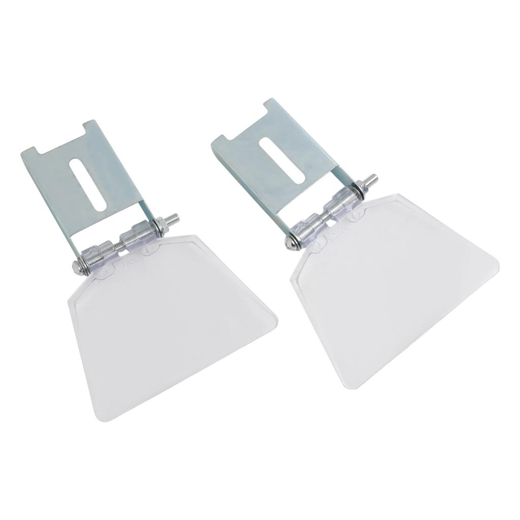 Replacement Guard Bench Grinder Shield Safety Use Sanding Operations Stainless Steel Material ABS Construction For Bench Grinder