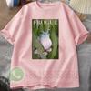 Frosch T-Shirt Herren Trainingsanzug Baumwolle Kurzarm Oberteile Rundhalsausschnitt Pullover Atmungsaktiv Lässig Sportbekleidung Harajuku Retro Streetwear