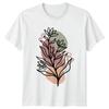 Abstract Boho Botanical Flower Line Womens Botanical Nature Gift For Her