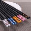 1Pair Chinese Chopsticks Reusable Tableware Dinning Eating Chopstick for Gift Sushi Food Sticks