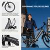 Elektrofahrrad DERUIZ Quartz 28'' 250W Motor City E-Bike - 48V 13,4Ah Akku Bis zu 161 km Reichweite, Hydraulische Bremsen, Drehmomentsensor, 8 Gänge, Zuladung 130 kg