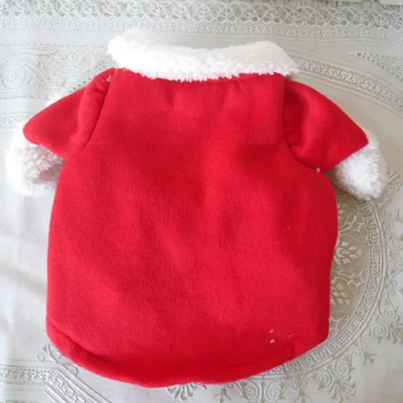 Weihnachts-Haustier-Katzenkostüm für kleine und mittelgroße Katzen Hunde Niedliches Kätzchen Weihnachtsmann-Outfits Kleidung Silvester-Party Haustier-Verkleidungskleidung