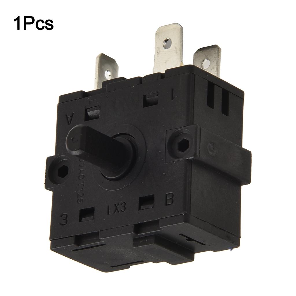 3 Pin 5Pin Selector 250V 16A Electric Heater Heater Parts Heater Switches Electric Heating Gear Switch Electrical Equipment
