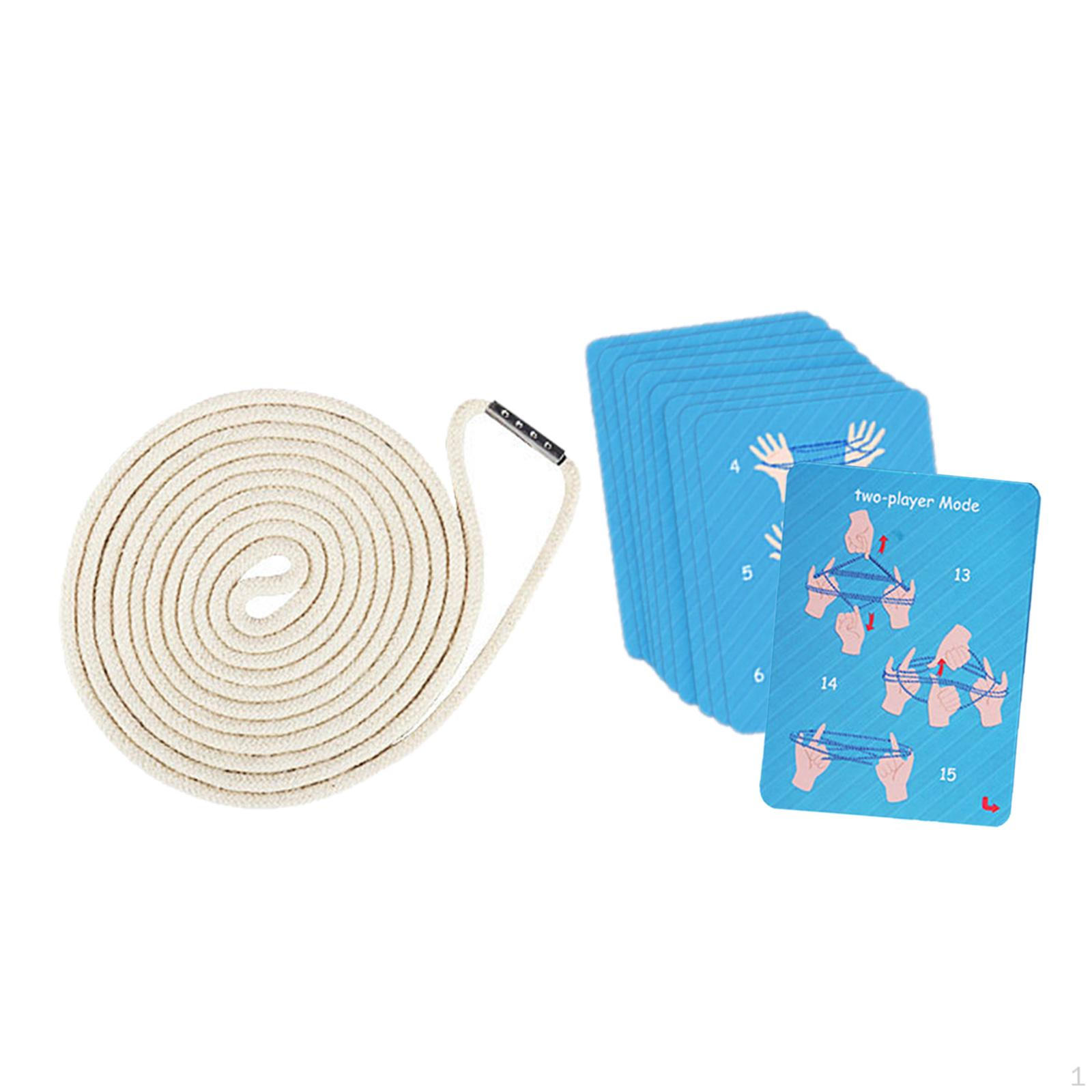 Finger String Game Early Childhood Education Toy Activities Fine Motor Skills for Family Girls Boys