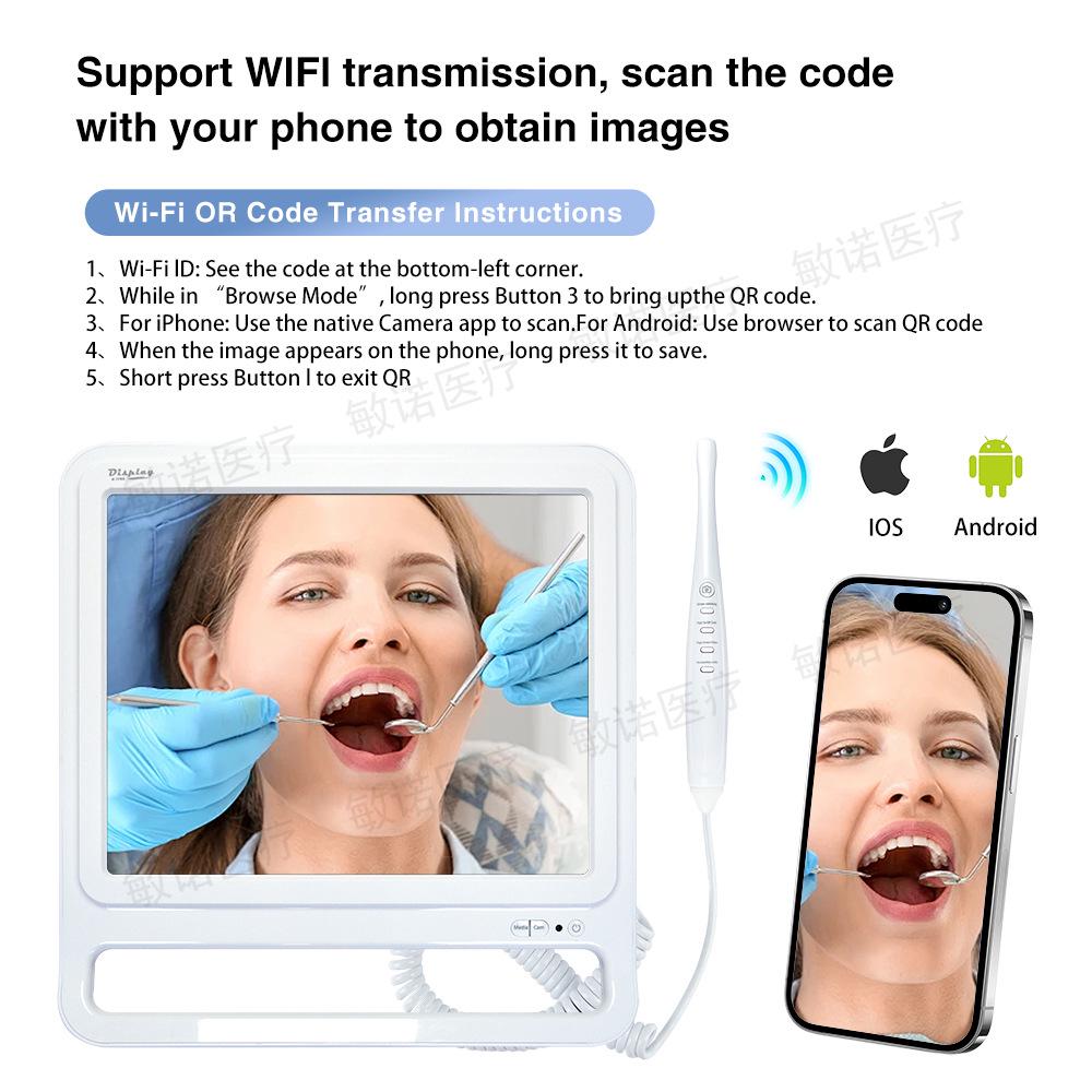 Ultra HD Dental Endoscope Dental Chair Combo: All-in-One Oral Examination and Photography Machine