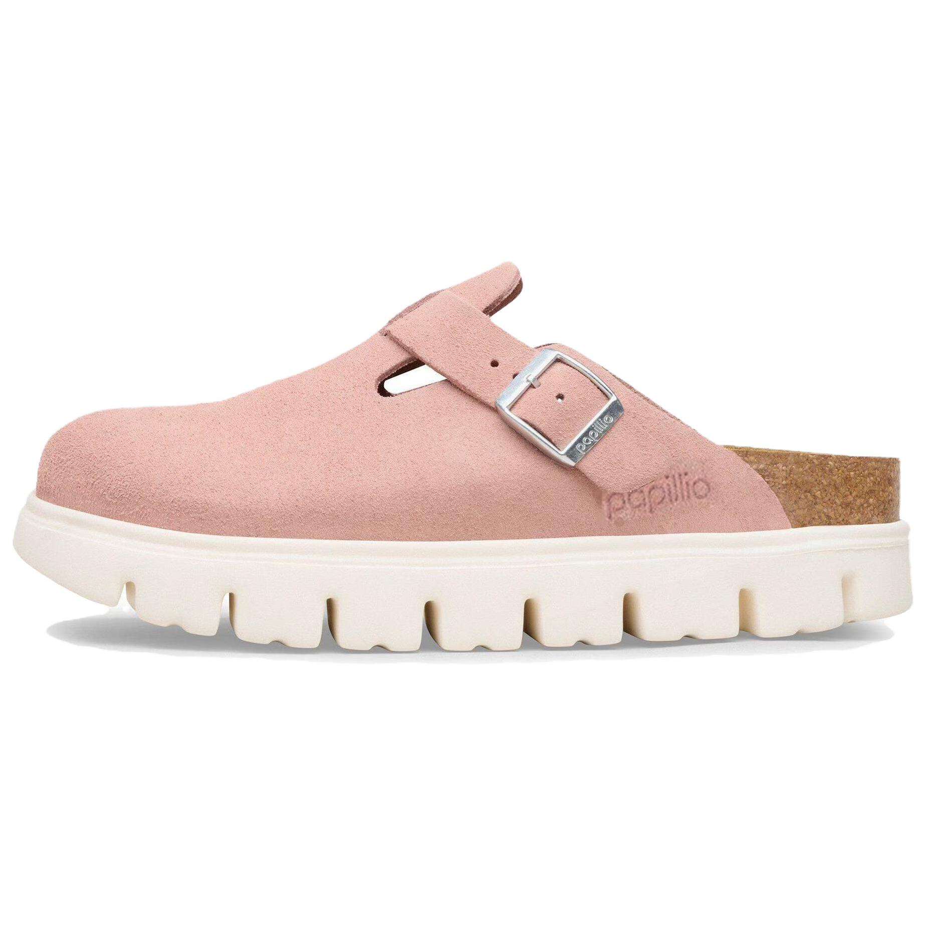 Birkenstock Boston Chunky Износостойкие Сандалии Birkenstock Женские Розовые Узкие 1031255 36