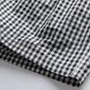 Men's Gingham Casual Shorts – Elastic Drawstring Waist Pocket Shorts for Summer Daily & Streetwear