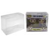 Viturio Plastic Box Protector Case for Funko Pop! 2-Packs and VYNL Figures, Clear 0.50mm (5-Pack)