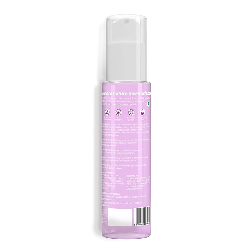PLIX - BİTKİ DÜZELTİCİ Jamun Arındırıcı Meyveli Tonik 150 Ml Pürüzsüz, Nemli Cilt İçin 1'li Paket