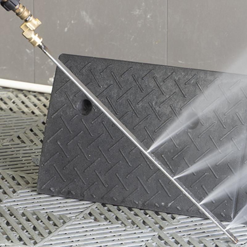 Radiator Cleaning Wand 23.6 Inch Radiator Pressure Washer Tool Stainless Steel Power Washer Wand With 1/4 Inch Quick Coupler For