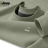 JEEP SPIRIT Herren Winter Fleecegefüttertes Rundhals-Sweatshirt