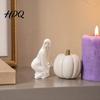 Creepy Ghost Collectible Halloween Figurine, Funny 3D Printed Scream Statue Decoration for Desk, Tabletop, Mantel, Shelf, Spooky Home Decor