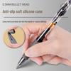 GP1008 Press-Type Gel Pen, Water-Based Ink for Students' Exams, Blue/Black/Red, Ideal for Teachers