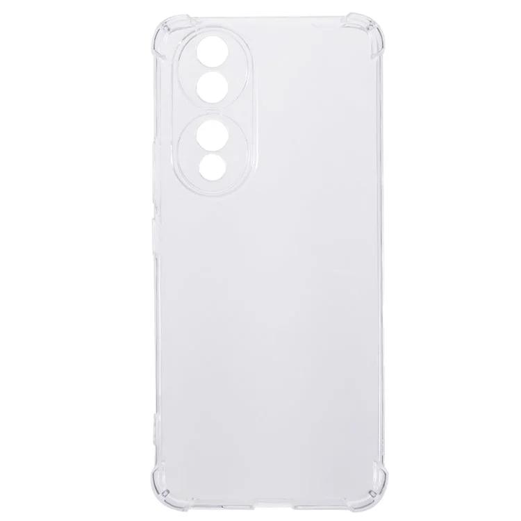 For Honor 90 TPU Clear Cover Anti-Fall Reinforced Corners Phone Case